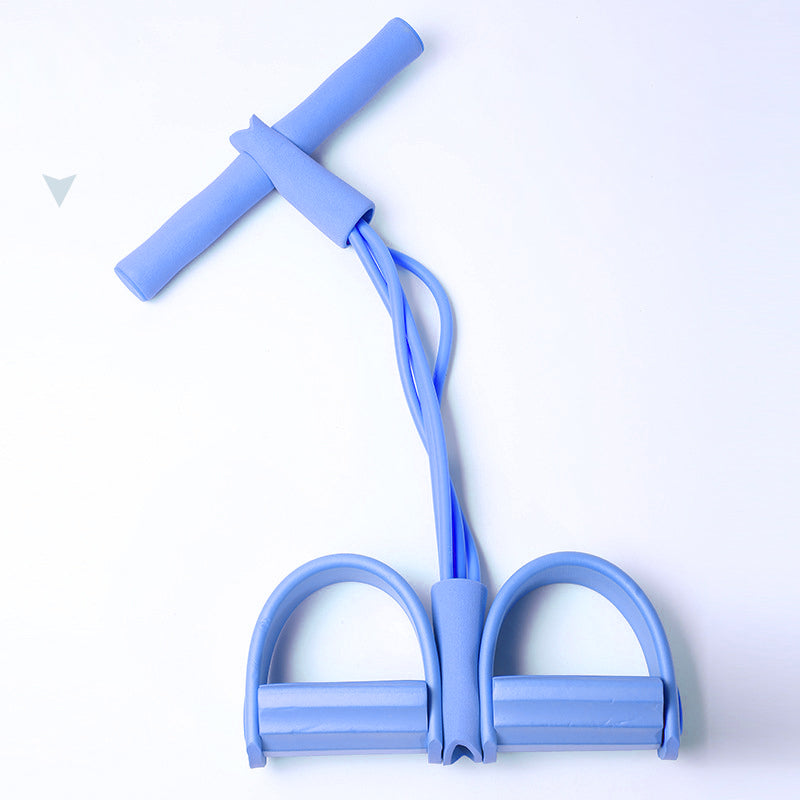 đLimited time 50% OFFâł21 Fitness Resistance Bands-4 Tube Pedal Ankle Puller