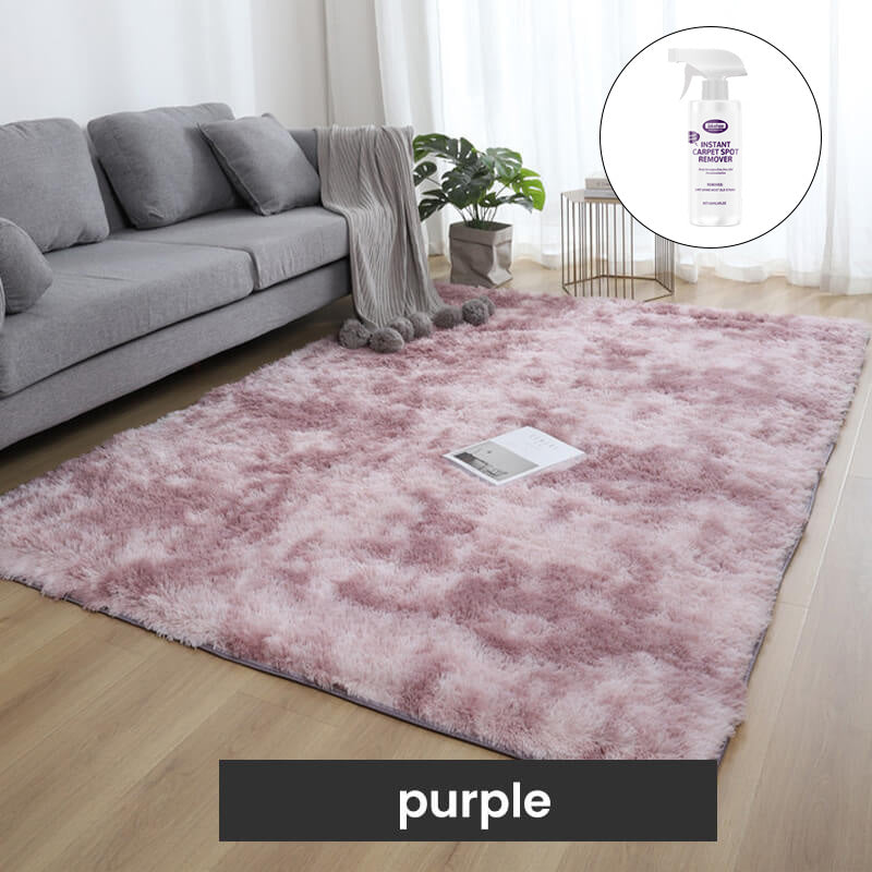 New Year Saleš„Gradient Color Plush Floor Mat