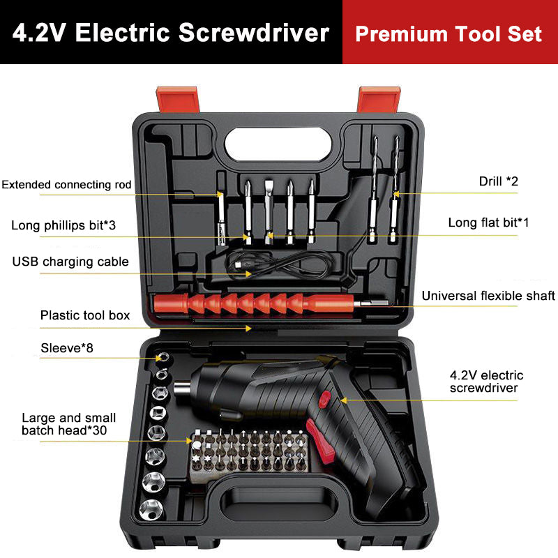 💥Hot Sale 50% OFF🔥German Multifunctional And Powerful Electric Screwdriver