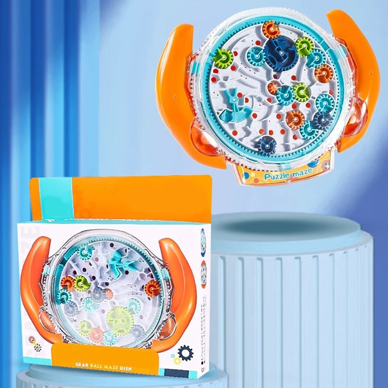 3D Marble Gear Maze Puzzle for Kids