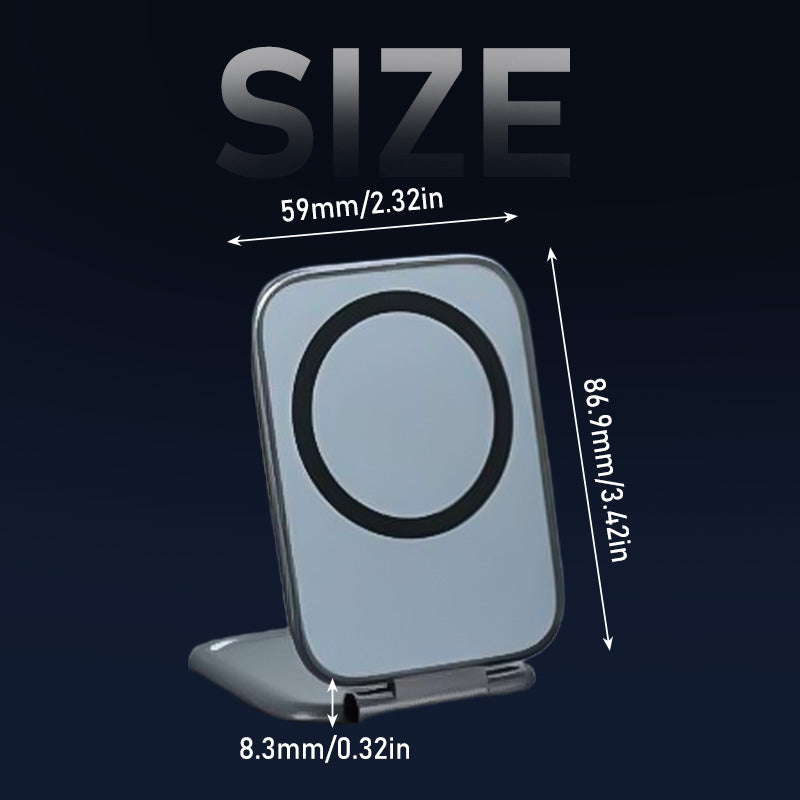 📢📢55% OFF !!!⏰Magnetic Strong-Hold Phone Mount—Sticks Like a Magnet, Stands Like a Rock!📱⚡