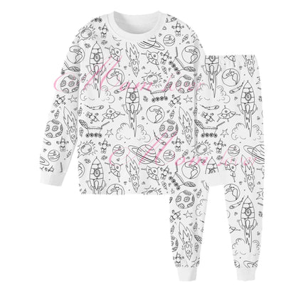 🎅Christmas Pre-sale🎁🎨DIY Cartoon Colorable Pajamas for Kids