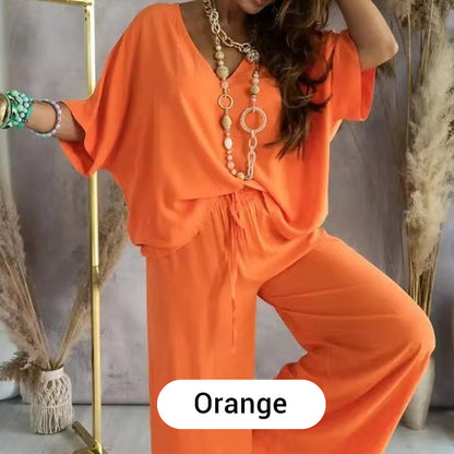 💖LAST DAY PROMOTION - 50%OFF💖Women’s Casual Loose Solid Color Suit