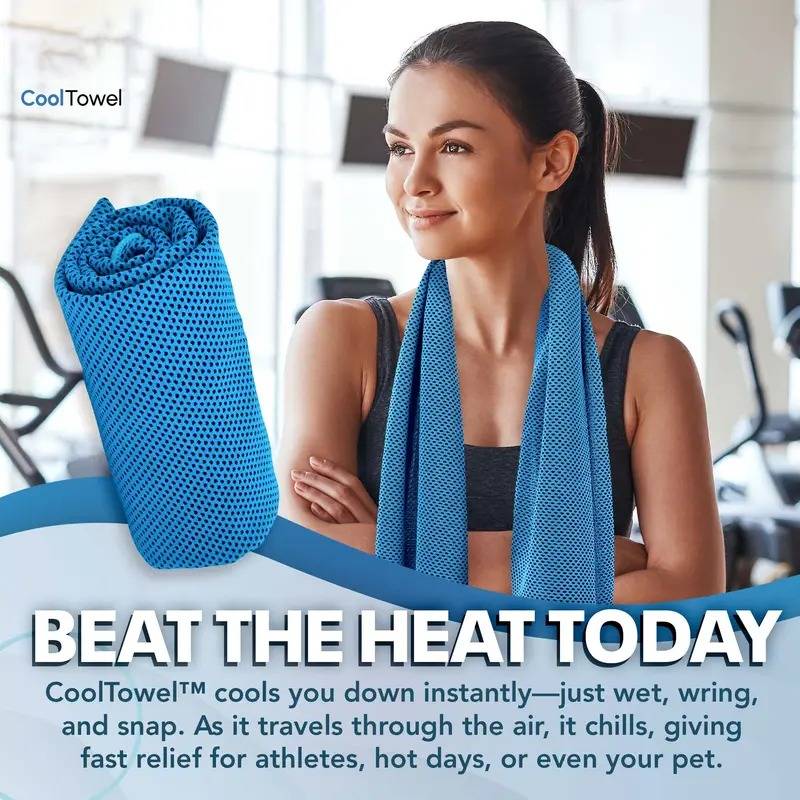 🎁 Buy 1, get 1 free – only 9.99£ each!🔥🔥Absorbent cooling towel, can be used anywhere, anytime!