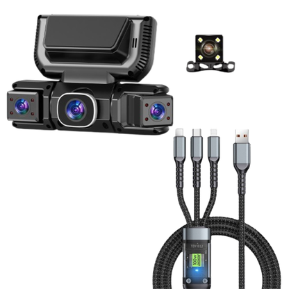 🚗 60% OFF NOW! 📹 4-Channel 360° Dash Cam – Full Coverage Recording, Night Vision & Parking Monitor 🛡️
