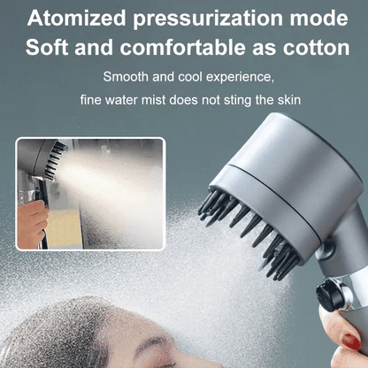 Click and Apply🚿 Multi-Functional High-Pressure Shower Head Set