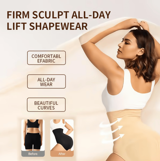 ✨HOT SALE 49% OFF🩲High Waist Tummy Control Shapewear Panties