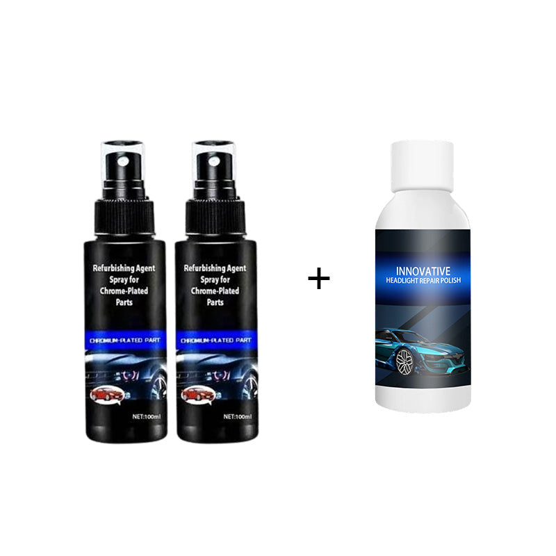 🔥 LAST DAY -BUY 2 GET 1 FREE 🔥Refurbishing Agent Spray for Chrome-Plated Parts