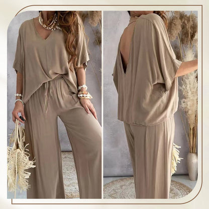 💖LAST DAY PROMOTION - 50%OFF💖Women’s Casual Loose Solid Color Suit