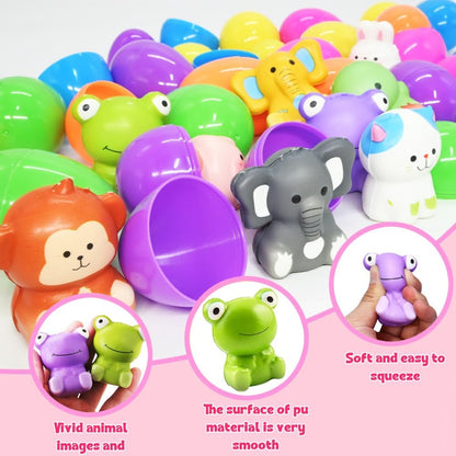 🔥Easter Best Gift 50% OFF-🎁24 PCS Easter Eggs Prefilled Slow Rising Squishy Toys