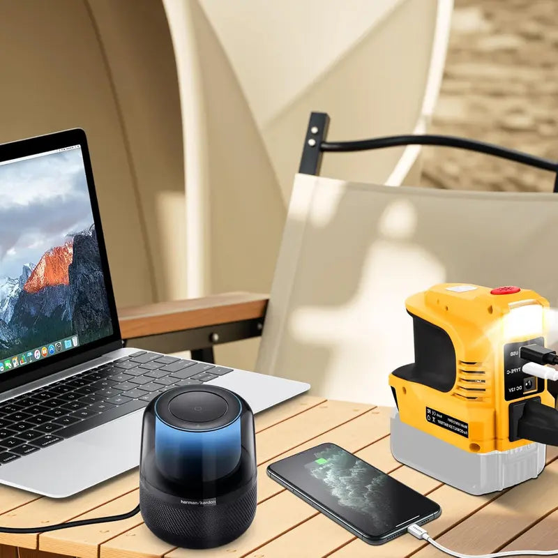 🔥Compact DC to AC Inverter - Suitable for cars, motorhomes, outdoor use, and summer houses