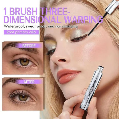 ✨LAST DAY BUY 1 GET 1 FREE!!✨Ultimate Waterproof & Sweatproof Lengthening & Curling Mascara👁️8