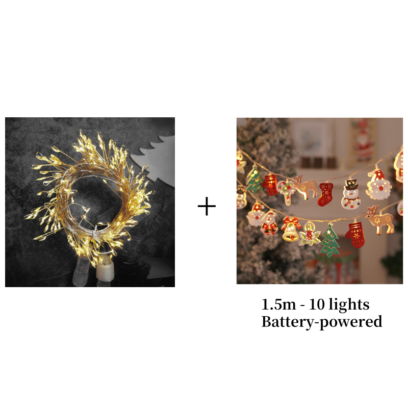 🎅 Saint's Day Exclusive Offer! 50% Off ✨ Click and ApplyCopper Wire Firecracker Light String