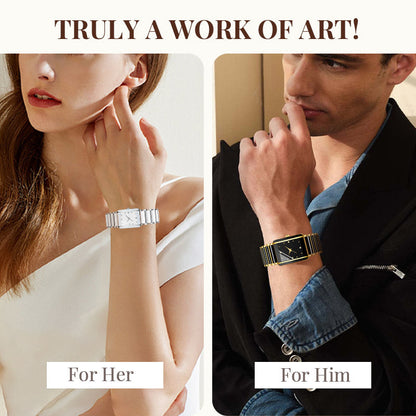 💥Fashion Casual Versatile Square Watch⌚