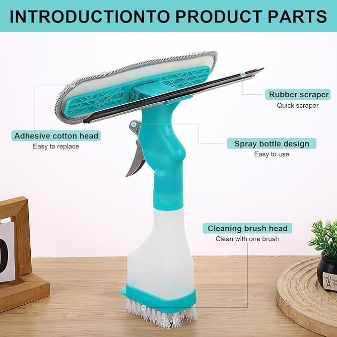 🏆LAST DAY OF SALE 49% OFF🎁2025 New 4 in 1 Multifunction Window Cleaner Tool