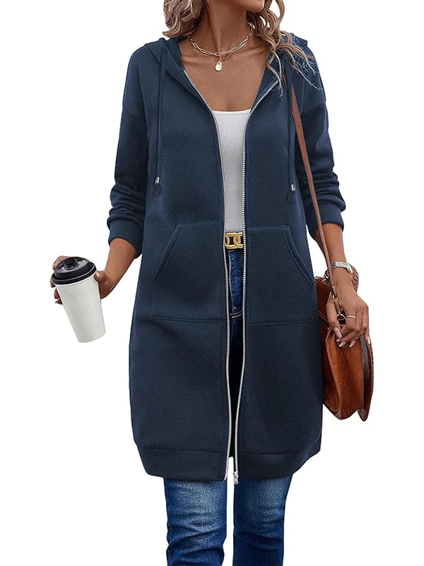 🔥Last Day Promotion 50% OFF🔥✨Women Casual Zip up Fleece Hoodies