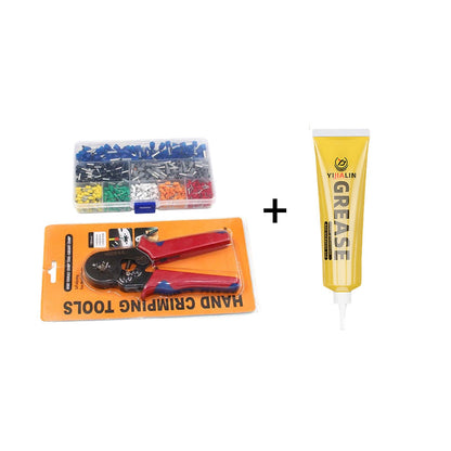 Insulated wire end sleeve