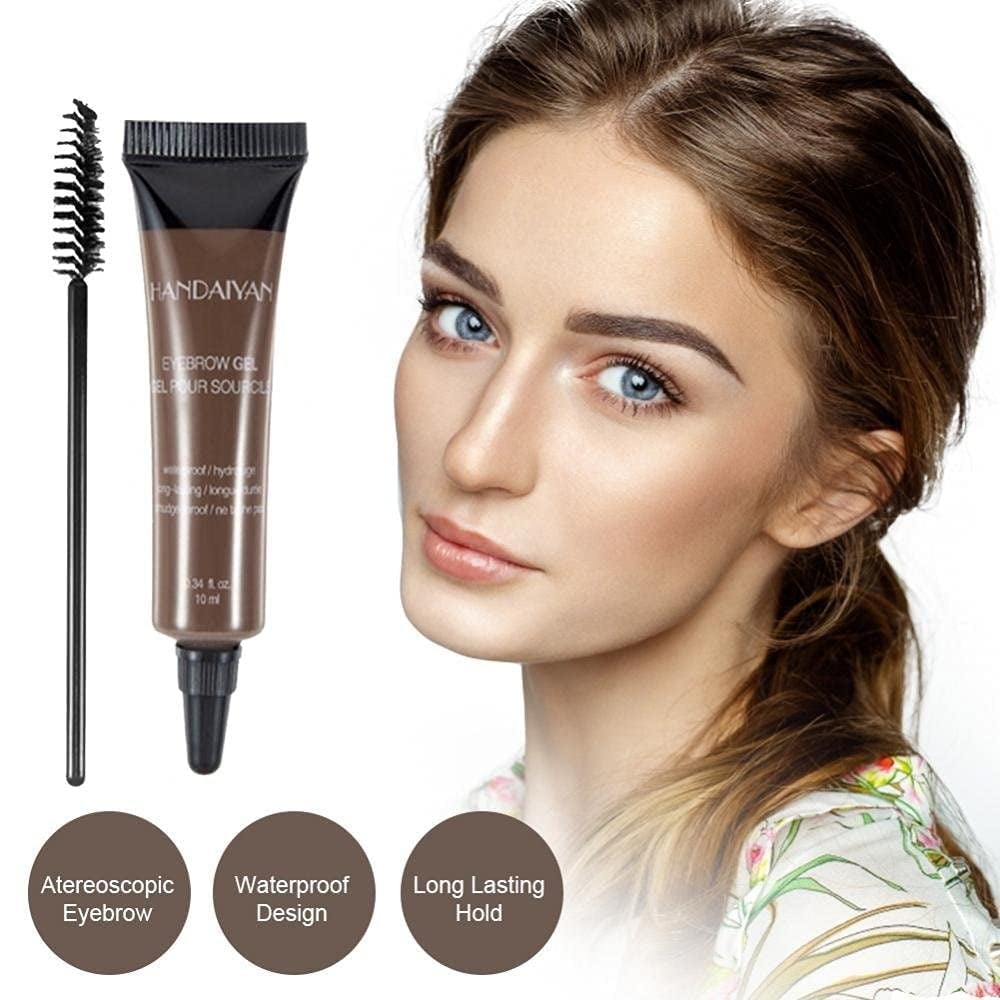 💕 Last Day Buy 1 Get 1 Free ⭐Long-lasting Waterproof Smudge-proof Liquid Eyebrow Gel/Tint(With Free Brush)