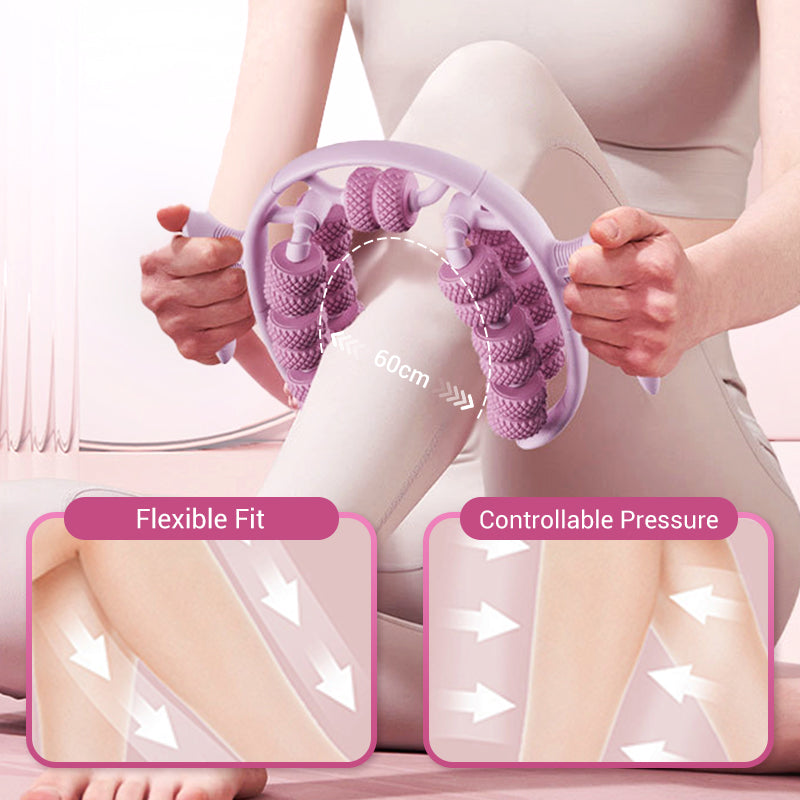 🔥 Leg Massager Roller - Ultimate Muscle Relief|Buy 3 Get 1 Free💆‍♀️✨