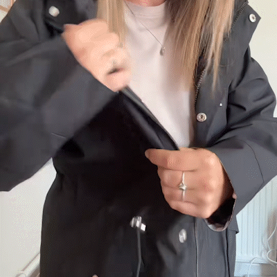 🧥LAST DAY SALE 50% OFF🌧️💧Ultimate Plaid Waterproof Jacket for Women🍃