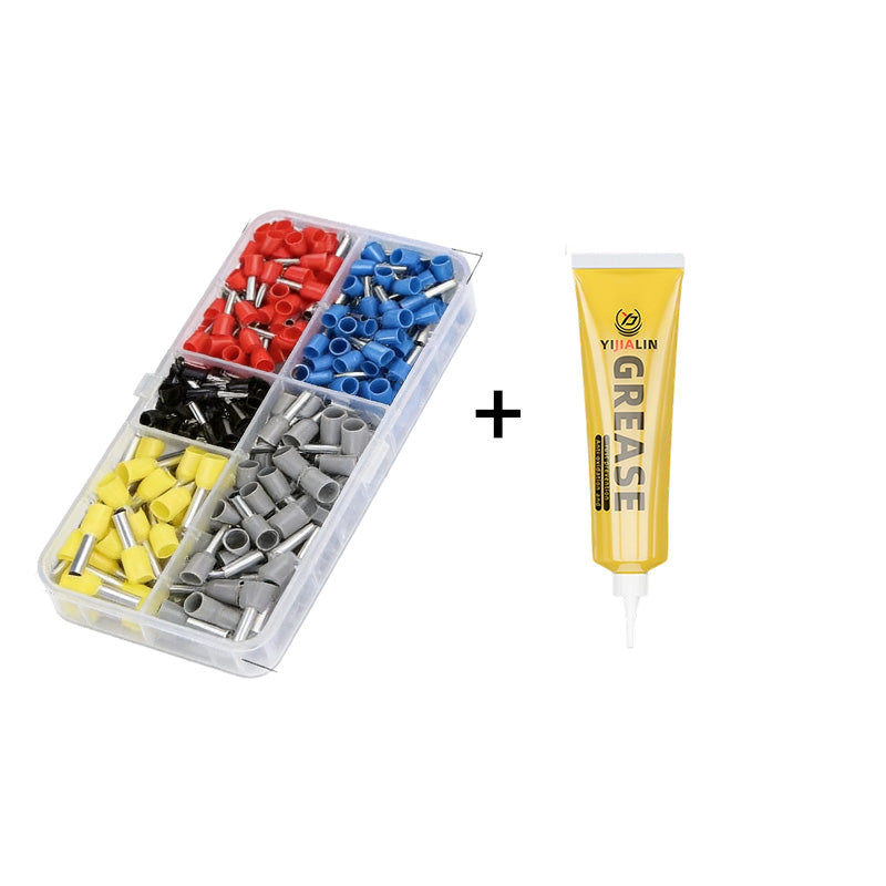 Insulated wire end sleeve
