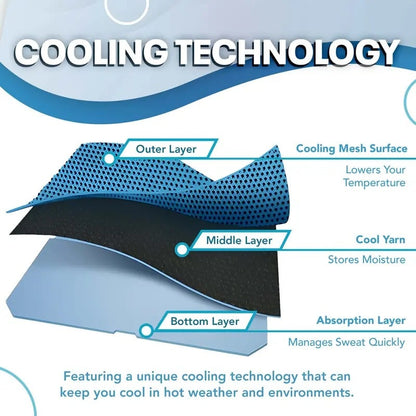 🎁 Buy 1, get 1 free – only 9.99£ each!🔥🔥Absorbent cooling towel, can be used anywhere, anytime!
