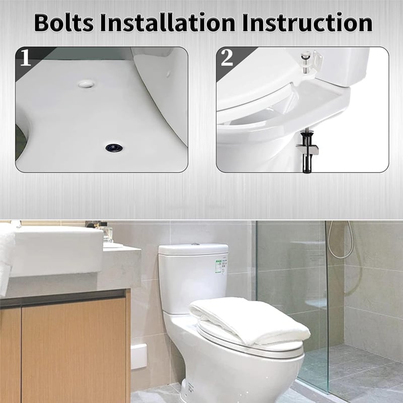 🎅 Saint's Day Exclusive Offer! 50% Off ✨ Click and Apply🔥LAST DAY -BUY 1 GET 1 FREE🔥Heavy Duty Toilet Seat Fixing Screws