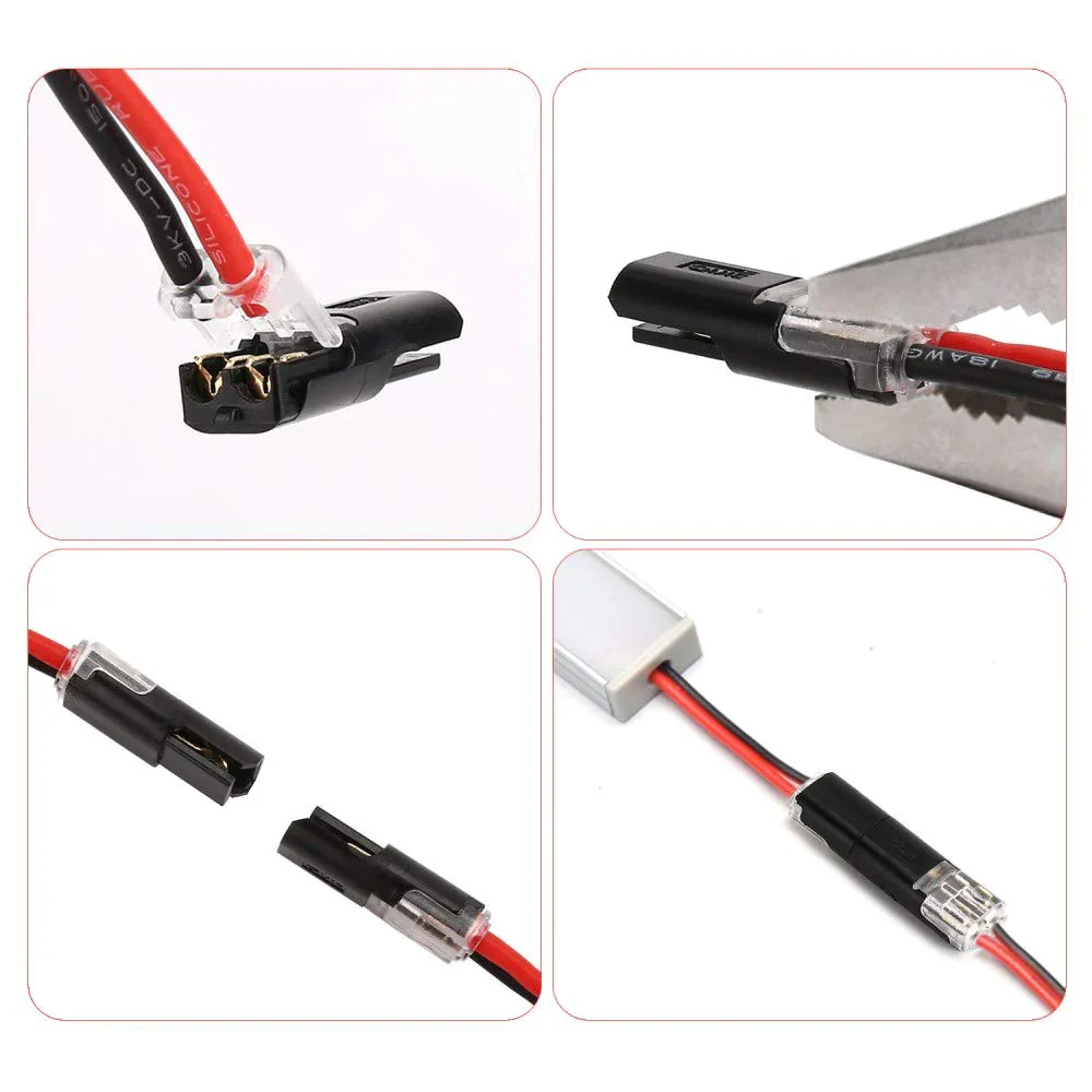 🏆Double-wire Plug-in Connector With Locking Buckle🔩🔒❗❗Limited-time big sale🔥Get 10 extra items with every order