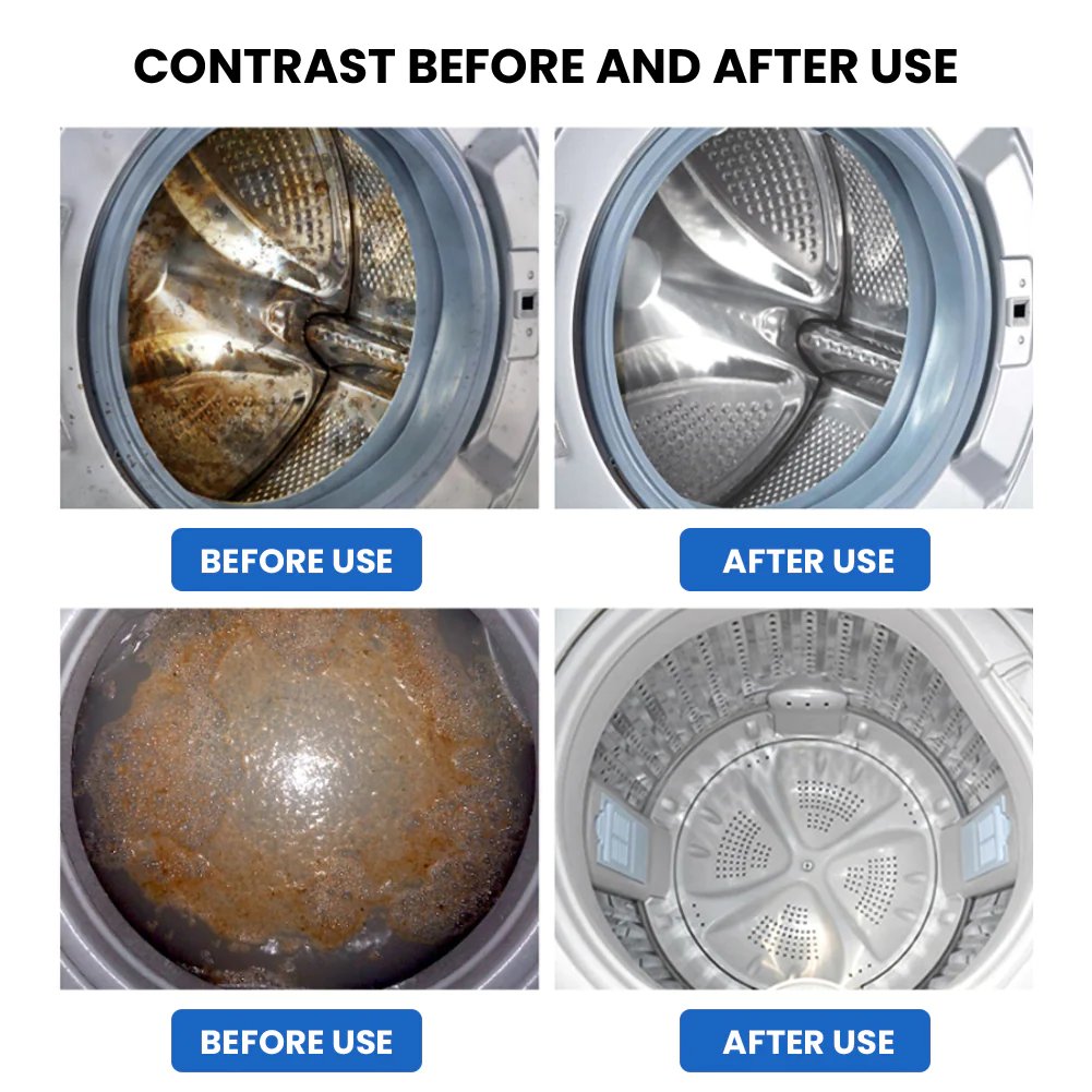 🔥Washing Machine Deep Cleaner Tablets ( Buy 2 Get 3 FREE )