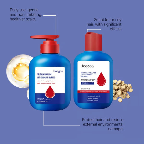 Selenium dioxide shampoo — — Anti-dandruff, anti-itching, oil control
