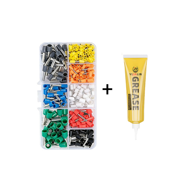 Insulated wire end sleeve