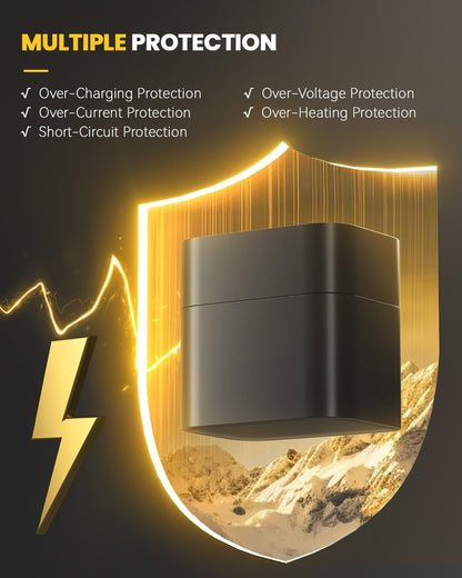 🏆Flash Sale⚡50K+ SOLD! Almost Gone-💥🎁🔋Charging Compartment - Rechargeable Aa/Aaa Lithium Battery
