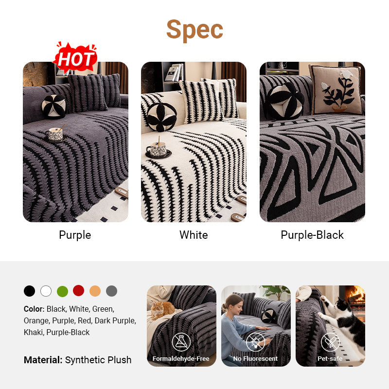 Hot Sale 52% OFF ❤️ Plush Non-Slip Sofa Cover