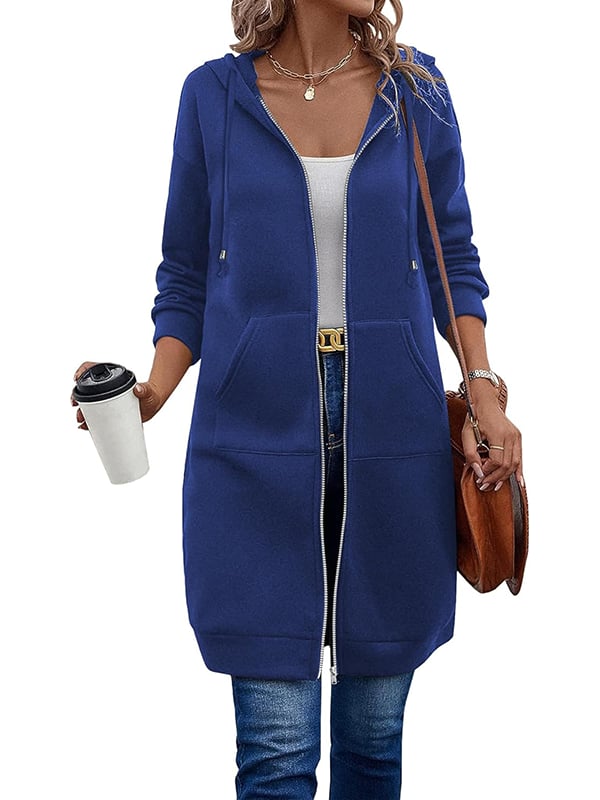 🔥Last Day Promotion 50% OFF🔥✨Women Casual Zip up Fleece Hoodies