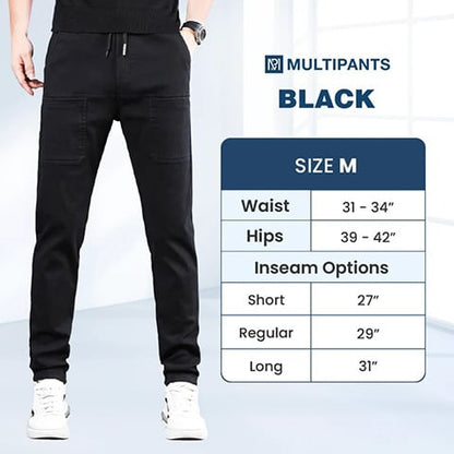 🔥HOT SALE 49% OFF🥰 MultiPants – Durable cargo pants with high elasticity and multiple pockets