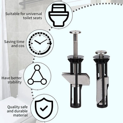 🎅 Saint's Day Exclusive Offer! 50% Off ✨ Click and Apply🔥LAST DAY -BUY 1 GET 1 FREE🔥Heavy Duty Toilet Seat Fixing Screws
