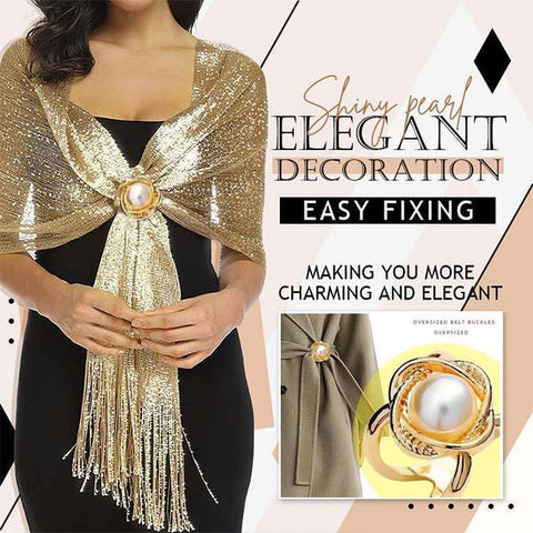 Netherlshop®✨ French Elegant Coat Scarf Buckle (50% discount) – Elegance at your fingertips!