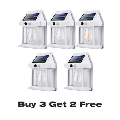 🎉50% OFF🎉SOLAR WALL LIGHT💡-Motion Sensor & Weatherproof, Automatic Dusk to Dawn Operation, Easy Installation for Garden and Pathway🌟