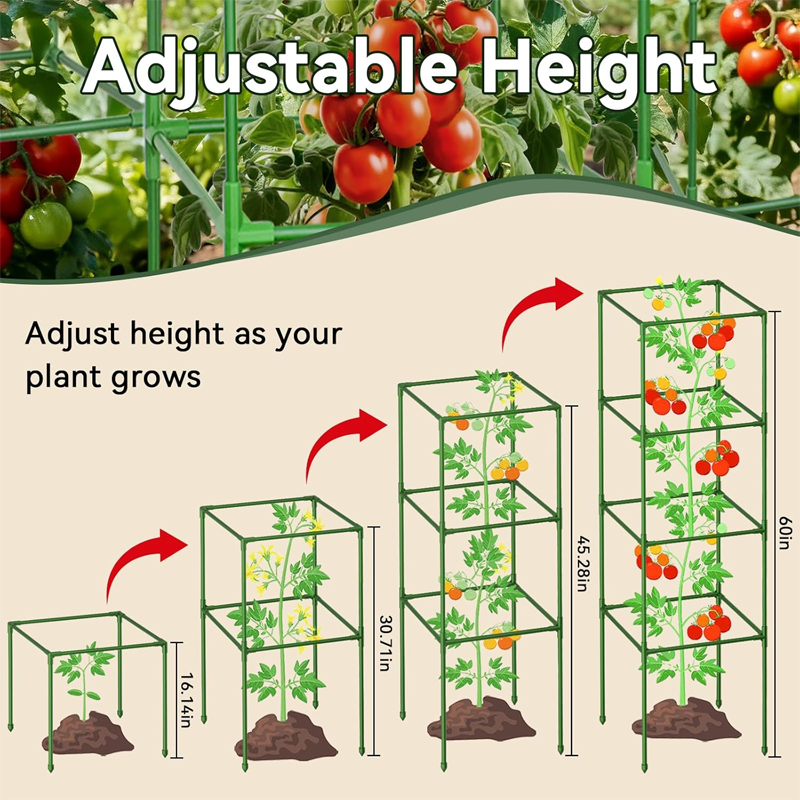 Garden Raised Bed Planter Boxes with Trellis