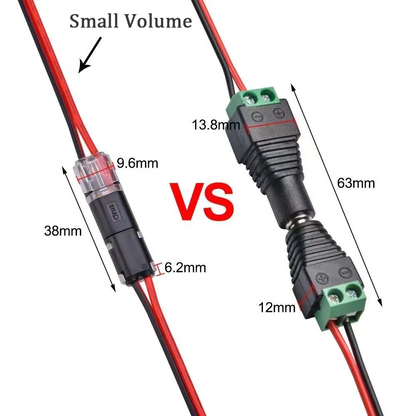 🏆Double-wire Plug-in Connector With Locking Buckle🔩🔒❗❗Limited-time big sale🔥Get 10 extra items with every order