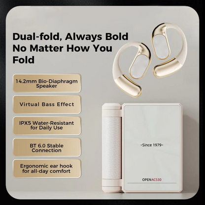 🎁New arrival 50% OFF💥Wireless Noise-Canceling Bluetooth 6.0 Earbuds 🥤, 145-Hour Ultra-Long Battery Life 🥳, IPX5 Waterproof Sports Earphones 🚲