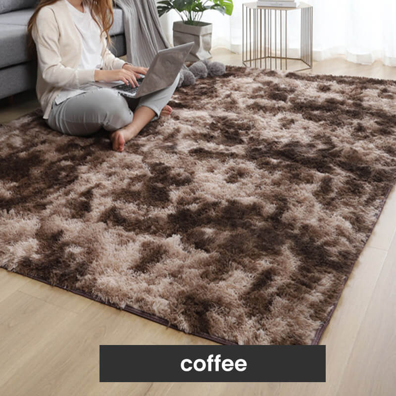 New Year Sale🔥Gradient Color Plush Floor Mat