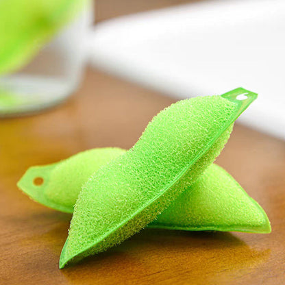 Pea-Shaped Bottle Cleaning Sponge