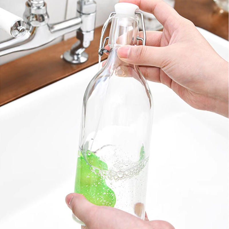 Pea-Shaped Bottle Cleaning Sponge