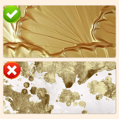 🔥Waterproof gold leaf paint for arts, paintings and crafts