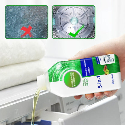 🧼Last Day 50% OFF🌀Anti Bacterial Liquid Washing Machine Cleaner