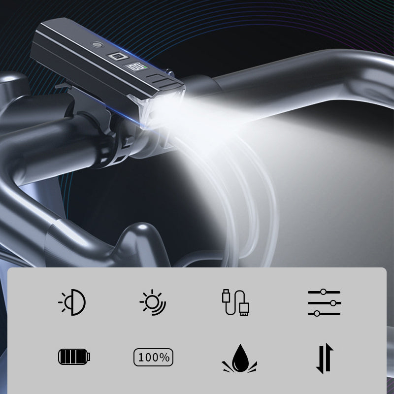 🖤Black Friday special! 50% discount🖤Intelligent Light-Sensing Bicycle Night Riding Light