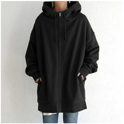 💥Limited Time Special Offer 50% off🔥Women's Autumn/Winter Zipper Hooded Sweater