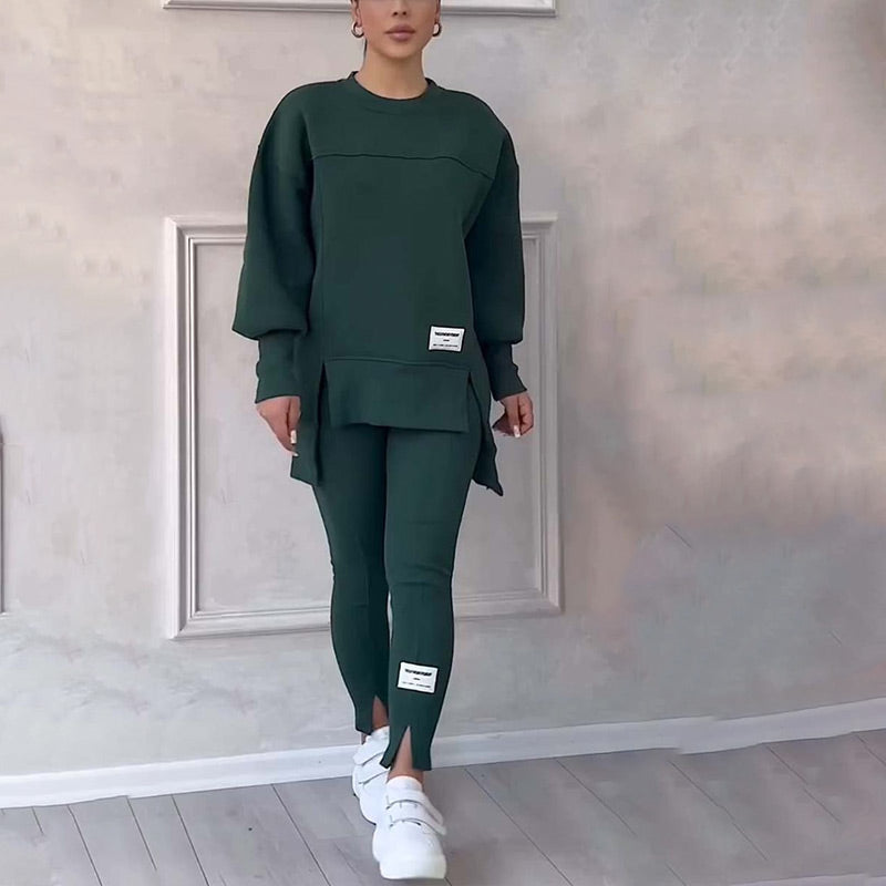 Women's Casual Sweatshirt Pantyhose Set 🔥HOT 50% OFF🔥