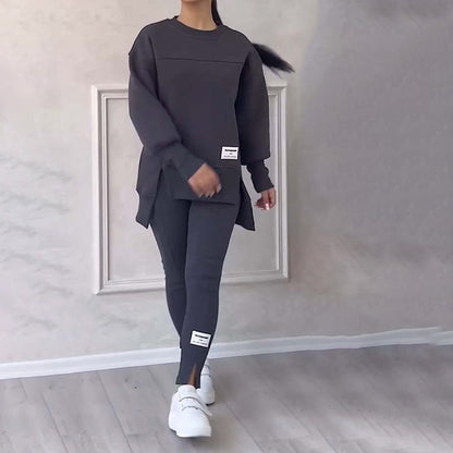 Women's Casual Sweatshirt Pantyhose Set 🔥HOT 50% OFF🔥